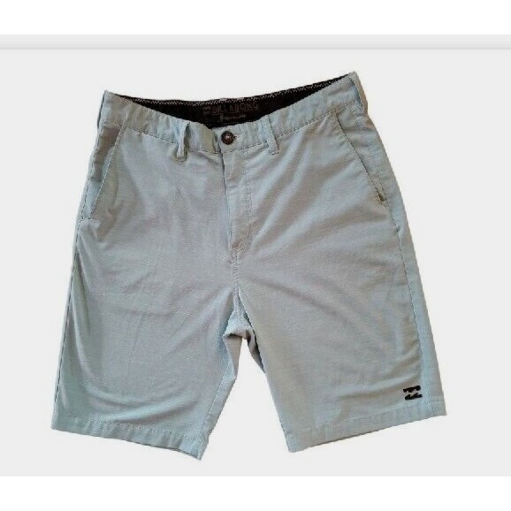 Billabong Submersibles Men's Hybrid Shorts 4 Way Stretch Land Lt Green Sz 31